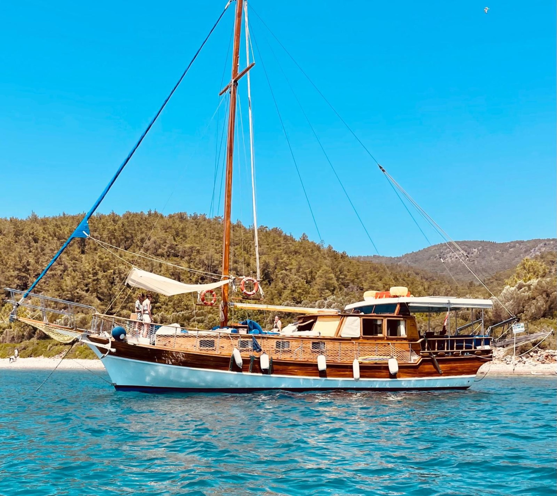 Bodrum'da 16 Metre Gulet - 1
