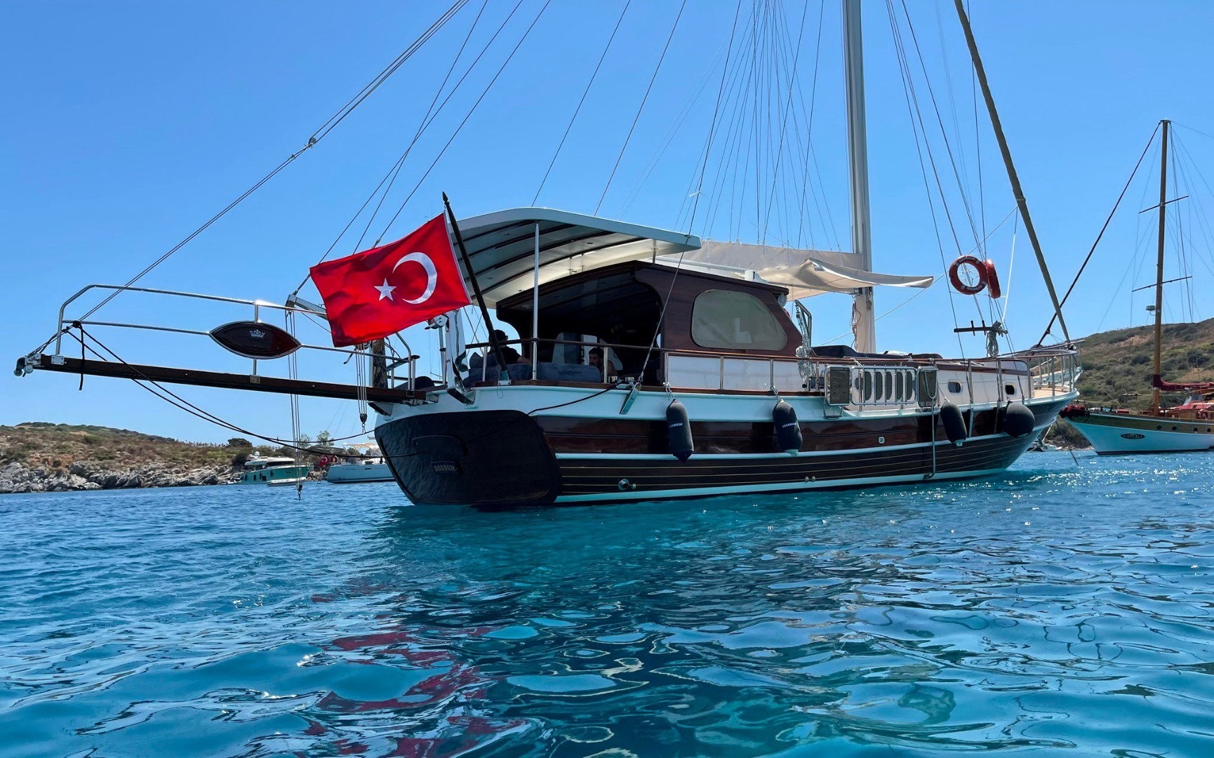 Bodrum'da 15 Metre Gulet - 6