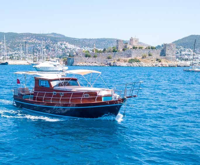 Bodrumda 13M Aile işletmesi Gulet - 12