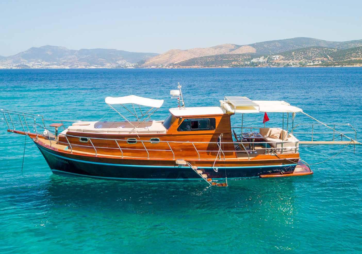 Bodrumda 13M Aile işletmesi Gulet - 1