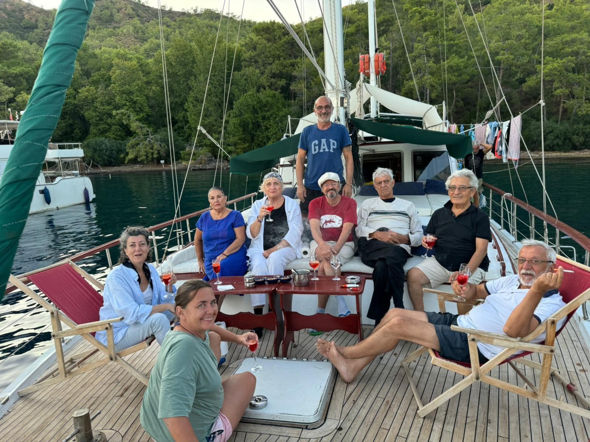 Göcek'te 20 metre Gulet - 37