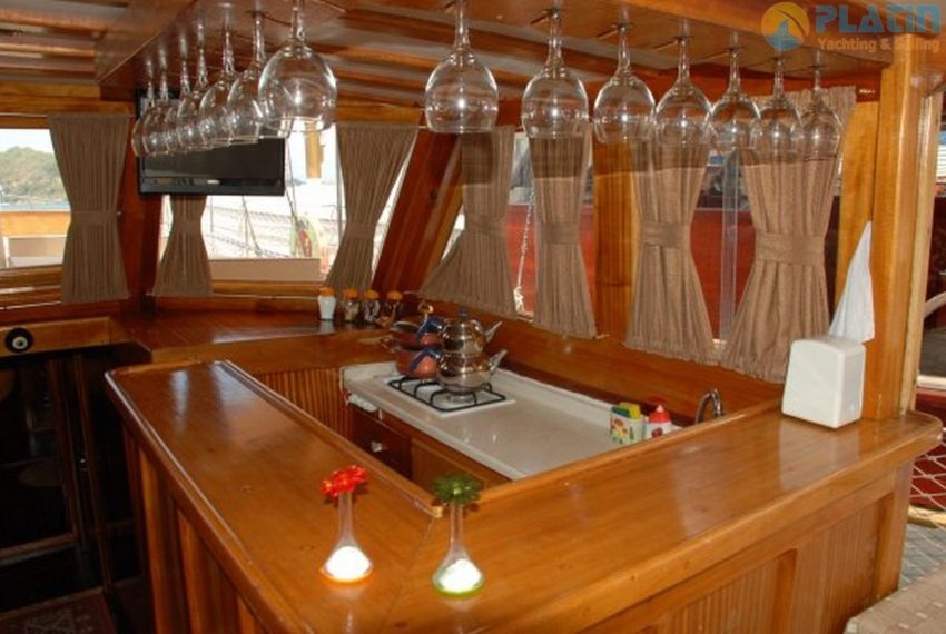 Fethiye'de 15 Metre Gulet - 5