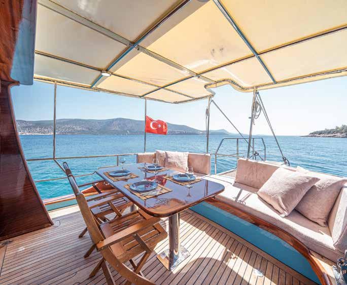Bodrumda 13M Aile işletmesi Gulet - 24