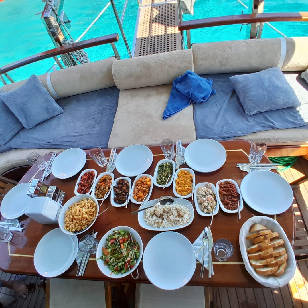 Bodrum'da 14 Metre Gulet - 13