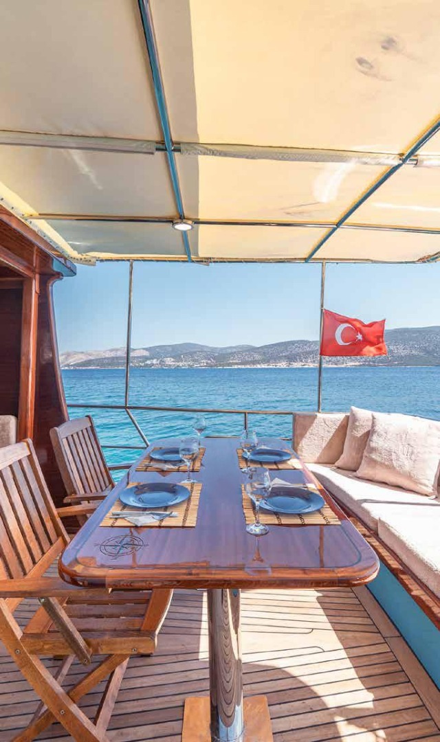 Bodrumda 13M Aile işletmesi Gulet - 22