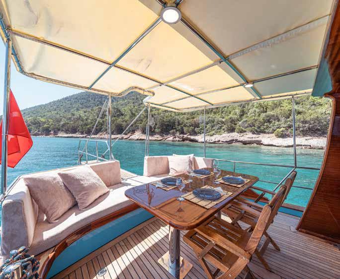 Bodrumda 13M Aile işletmesi Gulet - 23